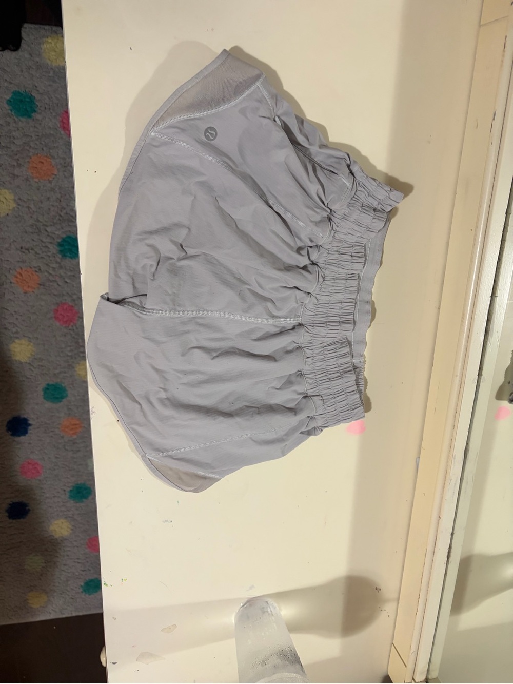 lululemon athletica white Women's Athletic Shorts - Picture 2 of 4